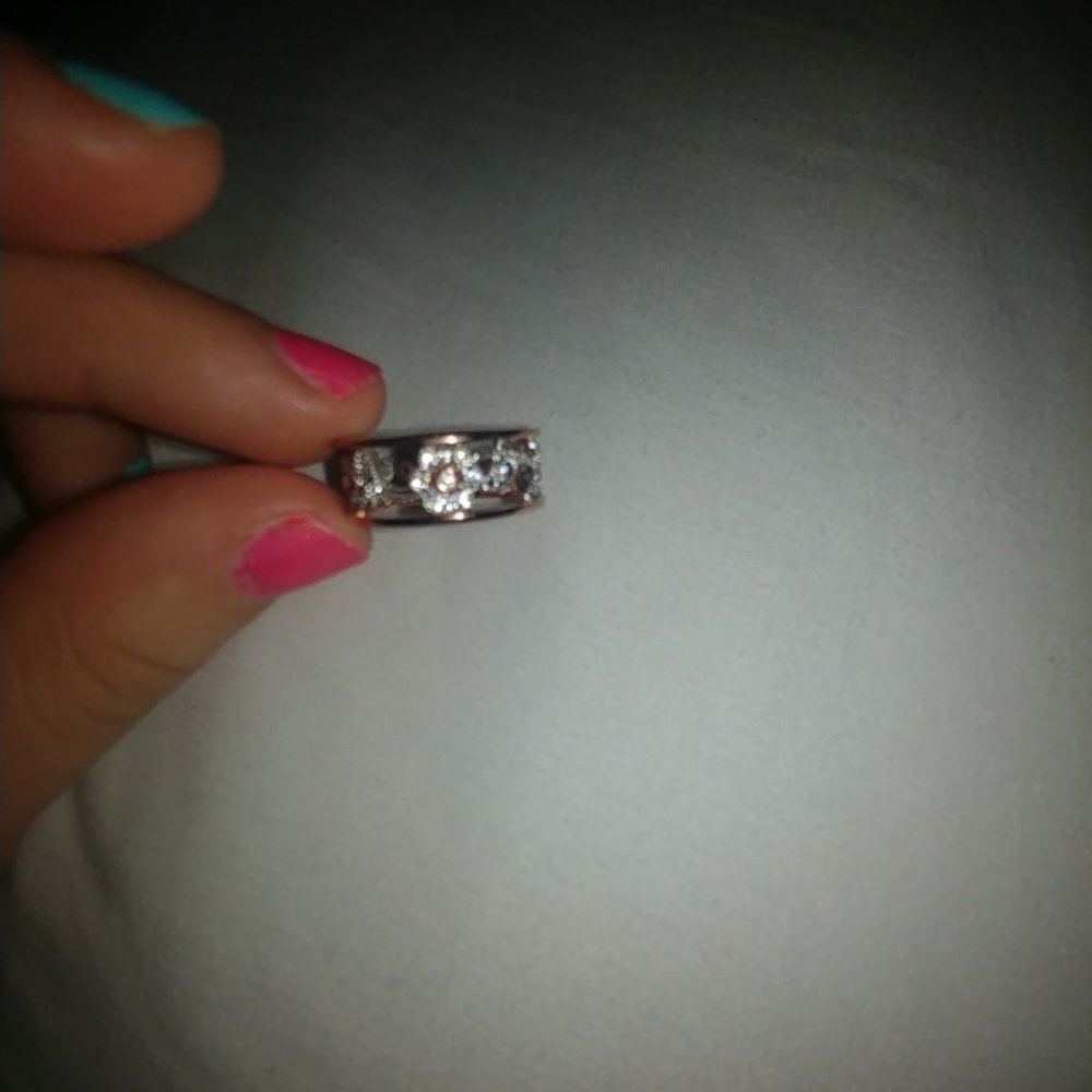 Sterling Silver Flower Ring